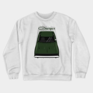 Dodge Charger 1968 - Dark Green Crewneck Sweatshirt